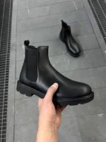 Premium Black Leather Boots Comfort in Every Step - Image 9