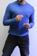 classic knit sweater with warm winter colors elegance in every detail - Image 27