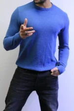 classic knit sweater with warm winter colors elegance in every detail - Image 34