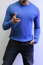 classic knit sweater with warm winter colors elegance in every detail - Image 29