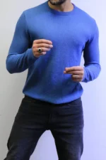 classic knit sweater with warm winter colors elegance in every detail - Image 5