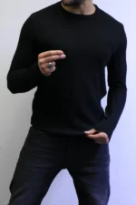 classic knit sweater with warm winter colors elegance in every detail - Image 19