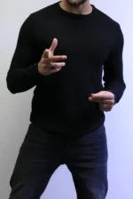 classic knit sweater with warm winter colors elegance in every detail - Image 20