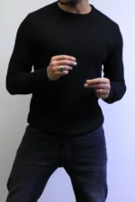 classic knit sweater with warm winter colors elegance in every detail - Image 21