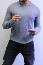 classic knit sweater with warm winter colors elegance in every detail - Image 24