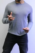 classic knit sweater with warm winter colors elegance in every detail - Image 16