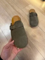 Premium Suede Comfort Clogs – Classic Urban Edition - Image 4