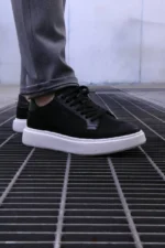Men’s Premium Black Urban Sneakers – Sleek & Versatile - Image 16
