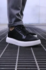 Men’s Premium Black Urban Sneakers – Sleek & Versatile - Image 14