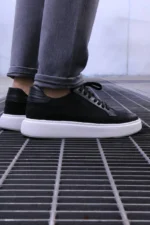 Men’s Premium Black Urban Sneakers – Sleek & Versatile - Image 10