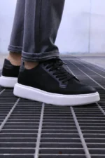 Men’s Premium Black Urban Sneakers – Sleek & Versatile - Image 7