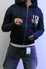 Men's Vintage-Inspired Graphic Hoodie - Street Style Essential. - Image 3