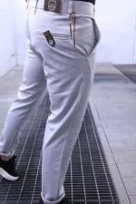 Men's Classic Slim Fit Formal Trousers - Elegant Style for Business & Occasions - Image 6