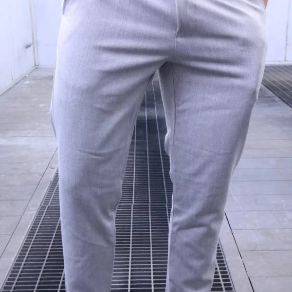 Men's Classic Slim Fit Formal Trousers - Elegant Style for Business & Occasions