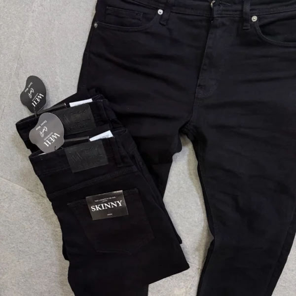 Stretch BLACK BLACK jeans for men , Modern Fit