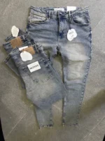 simple light Blue jeans modern and elegant everyday look - Image 5