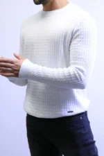 MC Men's Premium Knit Sweatshirt - Elegant Beige Edition - Image 21