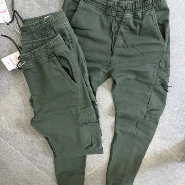 Men’s Casual Cargo Jogger Pants