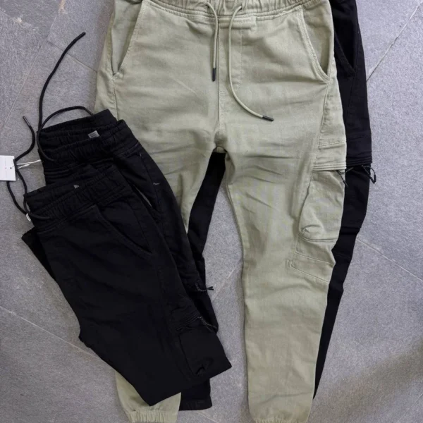 Men’s Casual Cargo Jogger Pants