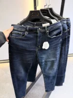 Essential Dark Denim Jeans , signature Dark Wash Denim - Image 7