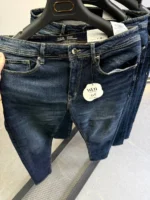 Essential Dark Denim Jeans , signature Dark Wash Denim - Image 15