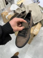 Men’s Premium leather Urban Sneakers – Sleek & Versatile - Image 12