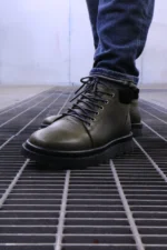 Explorer Spirit Boots green army – Premium Suede with Gum Sole | ZACSTORE Edition