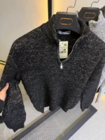 Men's Premium Quarter-Zip Knit Sweater - Smart Casual - Image 5