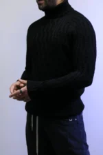 Men's Premium Quarter-Knit Sweater - Smart Casual - Image 6