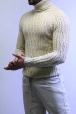 Men's Premium Quarter-Knit Sweater - Smart Casual - Image 17