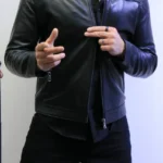 jacket leather 100% Black Leather Jacket – ZACSTORE ref 05
