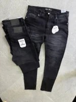 Essential Dark gray Denim Jeans , signature Dark Wash Denim - Image 9