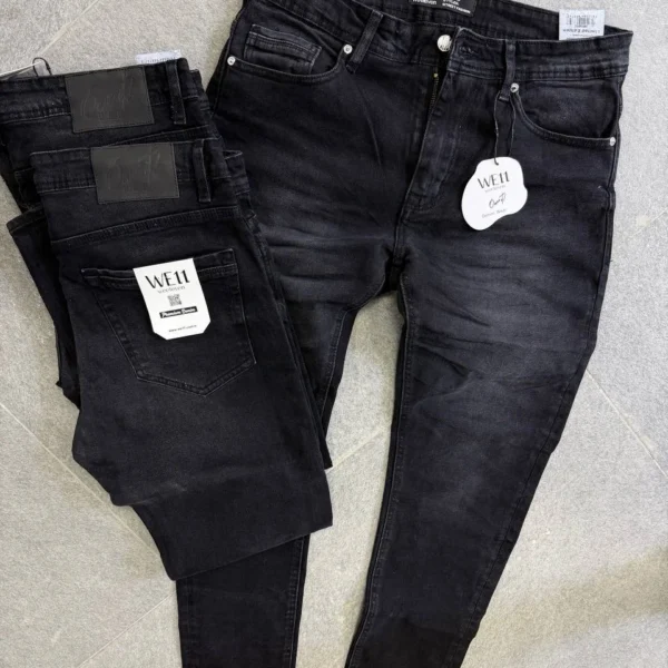 Essential Dark gray Denim Jeans , signature Dark Wash Denim