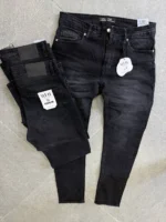 Essential Dark gray Denim Jeans , signature Dark Wash Denim - Image 3