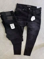 Essential Dark gray Denim Jeans , signature Dark Wash Denim - Image 2