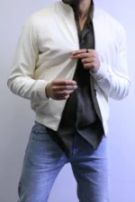 Stillness bomber Jacket modern comfortable style for any outfit - Image 10