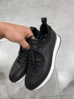 Men’s Premium leather Urban Sneakers – Sleek & Versatile - Image 4