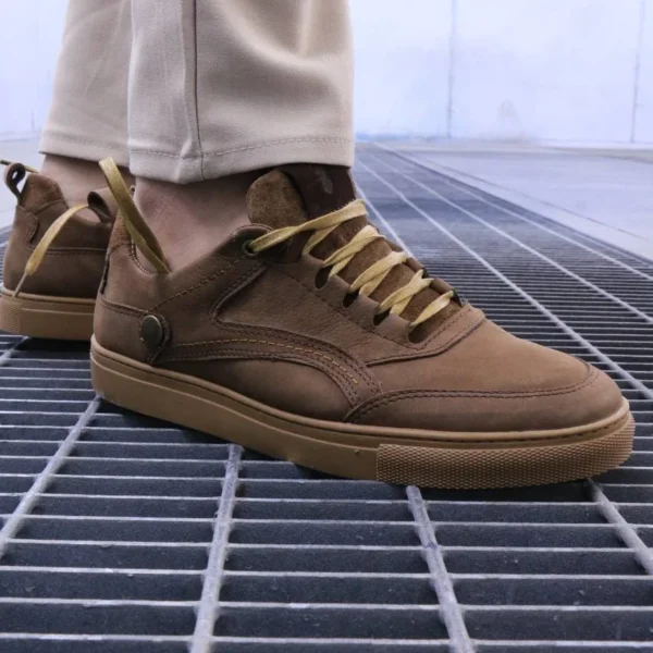 Men’s Premium leather Urban Sneakers – Sleek & Versatile