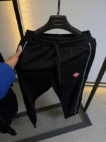 Men’s Black & Neon Yellow Tracksuit Set – Zip-Up Jacket & Jogger Pants | Streetwear Sportswear - Image 3