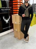 Men’s Knit Polo Shirt Long Sleeve – Slim Fit Elegant Style – ZACSTORE - Image 31