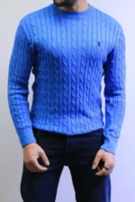 Men’s Winter Knit Sweater – Slim Fit Crew Neck - Image 15