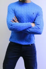 Men’s Winter Knit Sweater – Slim Fit Crew Neck - Image 20