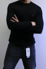 Men’s Winter Knit Sweater – Slim Fit Crew Neck - Image 6