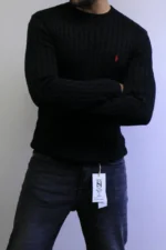 Men’s Winter Knit Sweater – Slim Fit Crew Neck - Image 33