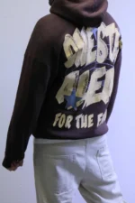 Inner Soft Fleece Hoodie over size – Cold Season Ready - Image 8