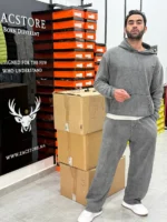 Men’s Tracksuit Set over size – Hoodie & Joggers – Available in 3 Colors - Image 5