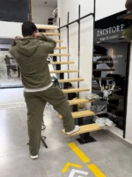 Men’s Tracksuit Set over size – Hoodie & Joggers – Available in 3 Colors - Image 25