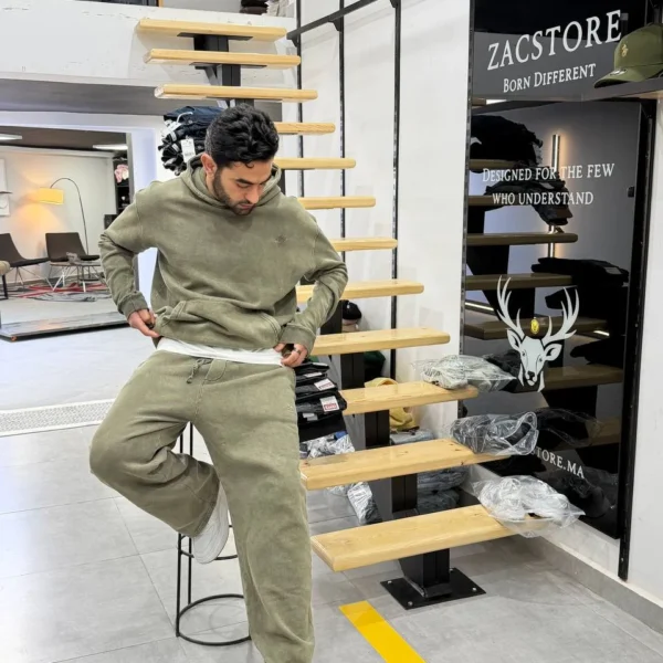 Men’s Tracksuit Set over size – Hoodie & Joggers – Available in 3 Colors