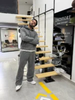 Men’s Tracksuit Set over size – Hoodie & Joggers – Available in 3 Colors - Image 13