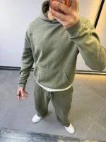 Men’s Tracksuit Set over size – Hoodie & Joggers – Available in 3 Colors - Image 7